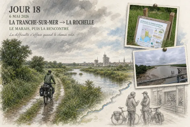 Planche narrative — Marais poitevin et La Rochelle